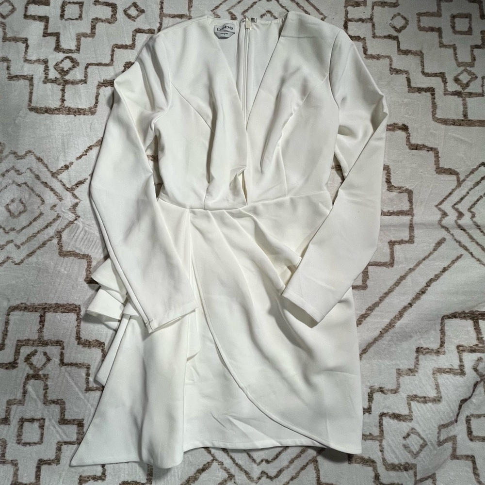 bebe White Mini Dress